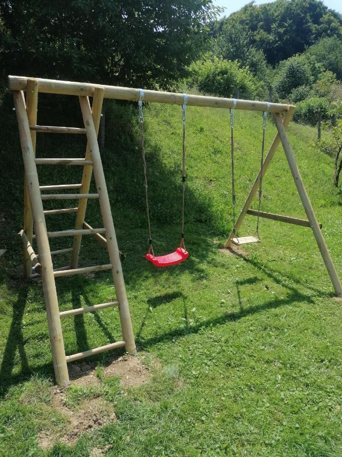 Kuca Za Odmor Slamek Sa Saunom Daire Sveti Martin Na Muri Dış mekan fotoğraf